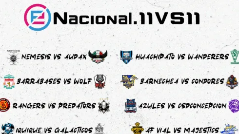 Fecha 5 del eNacional.11vs11