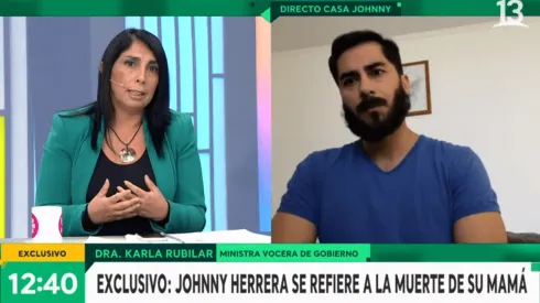 Johnny Herrera es consultado por la Ministra Karla Rubilar