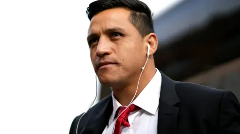 Alexis Sánchez en el Manchester United