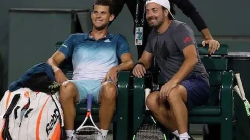Dominic Thiem es el pupilo de Nicolás Massú durante su paso por el circuito de la ATP.