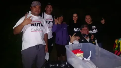 Esteban Paredes en la Ruta Alba