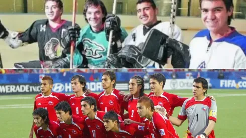 Jugadores chilenos Sub 20 jugando hockey en Canadá