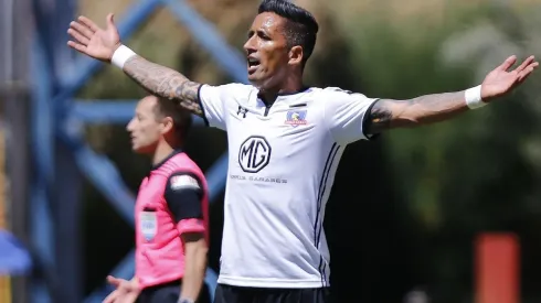 Lucas Barrios en su última etapa en Colo Colo