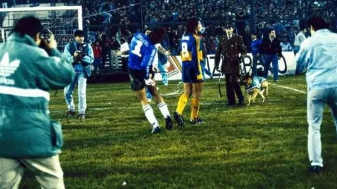 La polémica pelea en el Monumental