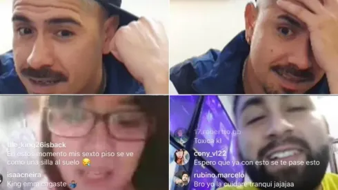 Diego Sánchez a lo Rumpy en Instagram