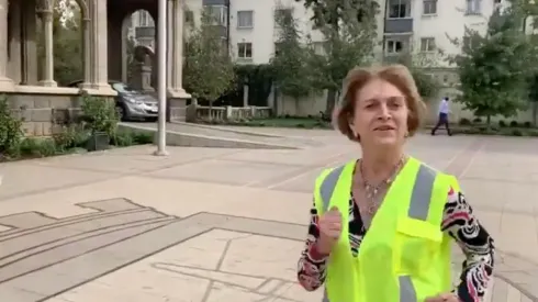 La alcaldesa sorprendió con su humor en redes sociales.