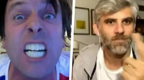 De Tezanos y Kramer animan cómico partido virtual.