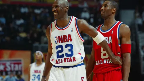 Jordan y Bryant, en el All Star Game de 1998