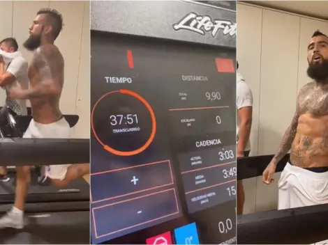 "Creí que había subido al perro a la cinta, Arturo Vidal es un salvaje"