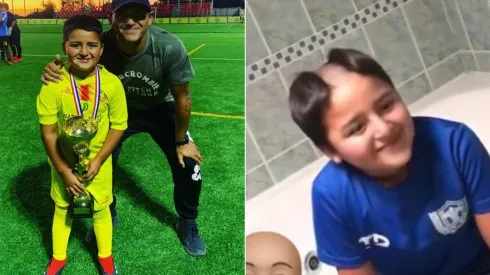 Chupete rapa a su hijo