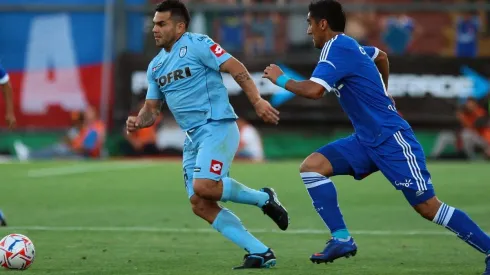 Cristián Bogado ante la U en el Torneo 2012