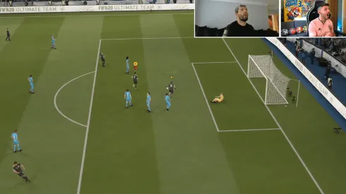 Agüero juega junto a DjMariio en la "Calvogames"