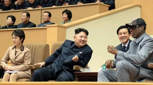 Rodman y el líder norcoreano