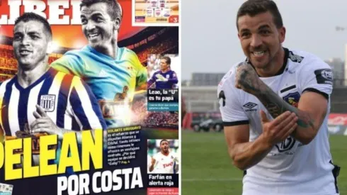 Costa es tentado por el fútbol peruano.