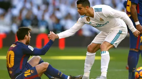 Messi y Ronaldo en uno de los clásicos españoles que disputaron