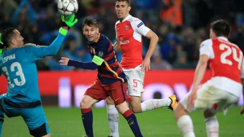Messi ante Arsenal, el equipo que lo quería
