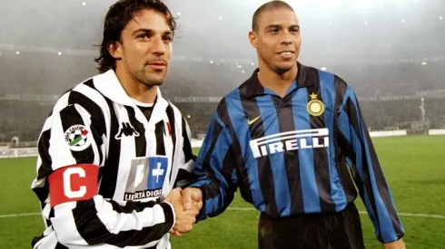 Del Piero y Ronaldo el 98.