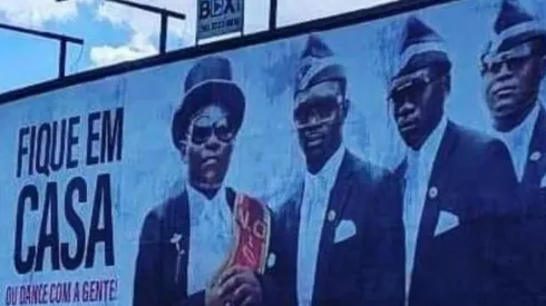 Publicidad en Portugal basada en los bailarines de ataúd