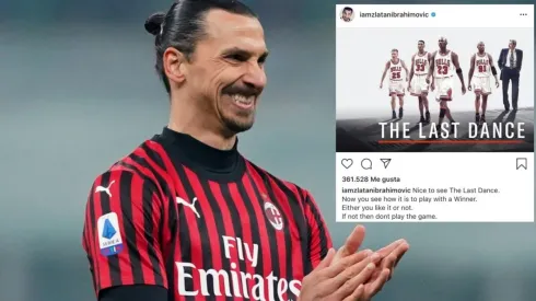 Zlatan Ibrahimovic en su última temporada en el Milan