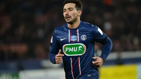 Ezequiel Lavezzi en su época en el PSG
