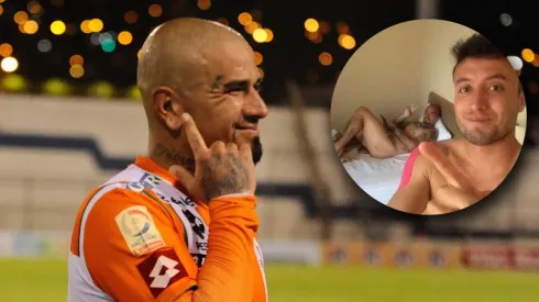 Jorge Acuña y su foto desnudo con Larry Valenzuela