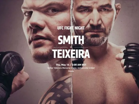 Ver EN VIVO UFC Fight Night y la pelea estelar Smith vs Teixeira