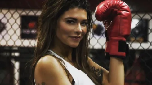 Antonella Ríos luciéndose en una nueva sesión fotográfica.