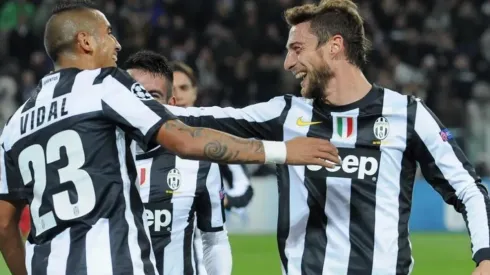 Vidal y Marchisio en la Juve.