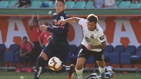 Colo Colo y la U en la final de la polémica Copa Chile 2019.