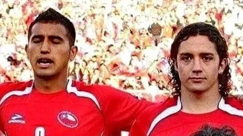 Vidal e Iturra en la Roja.