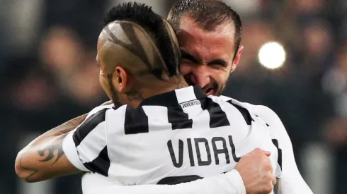 Chiellini y Vidal fueron compañeros por cuatro años en la Juventus