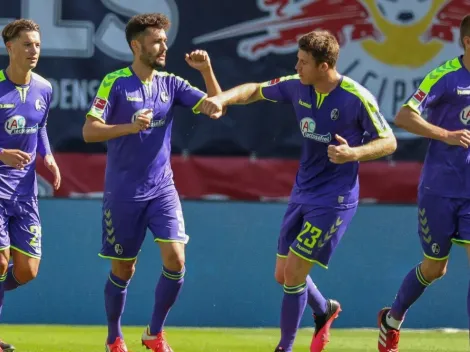 ¡Aguante los coditos! Linda celebración del Friburgo