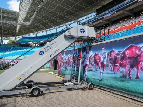 ¡Hasta una escalera de avión! Fuertes medidas del Leipzig para cumplir el protocolo