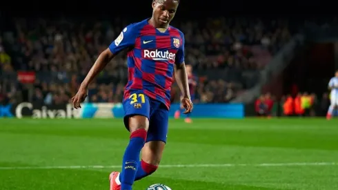 Ansu Fati baja de categoría