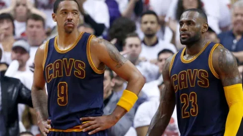 Frye junto a Lebron James en los Cleveland Cavaliers