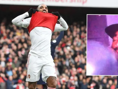 Escándalo en la Premier tras video de Lacazette inhalando "hippy crack"