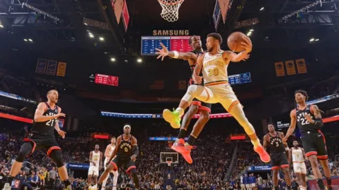 Curry fue uno de los millones que vieron The Last Dance