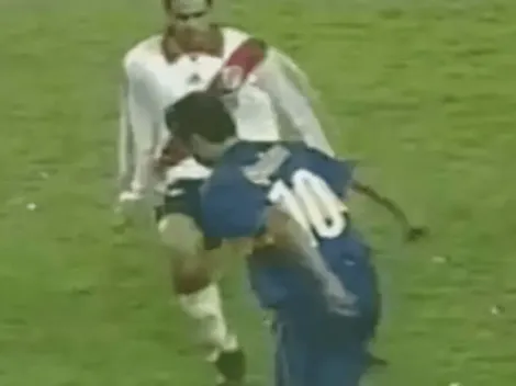 Mario Yepes recuerda el "caño" de Riquelme en La Bombonera