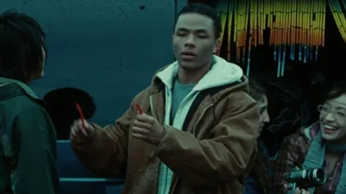 Gregory Tyree Boyce en una escena de la saga "Crepúsculo".