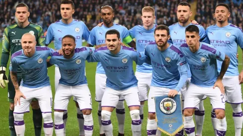 Formación del City en Champions League