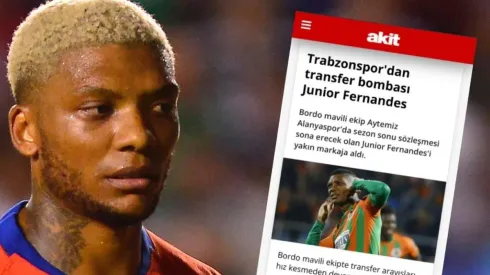 Prensa turca confude la nacionalidad de Junior Fernandes