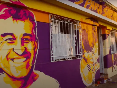 Revelan cómo se creó el mural en homenaje a Jorge González