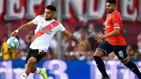 Paulo Díaz ante Independiente de Avellaneda