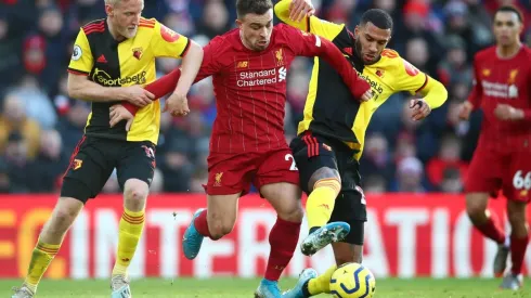 Shaqiri ha sabido batallar en Europa pese a su baja estatura: 1,69 mt