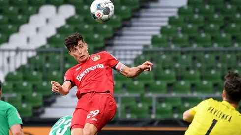 Kai Havertz le convierte de cabeza al Werder Bremen