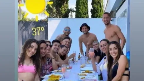 La mujer de Banega compartió la foto de Sevilla que desató la polémica