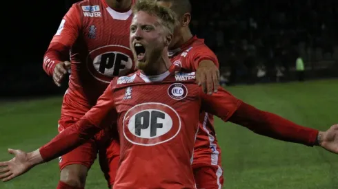 Thomas Rodríguez durante un partido del Campeonato Nacional 2019 ante Huachipato en Talcahuano.