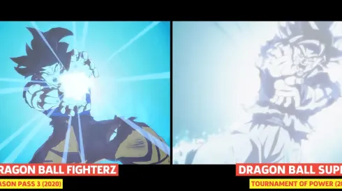 Gokú vs Kefla en Dragon Ball FighterZ