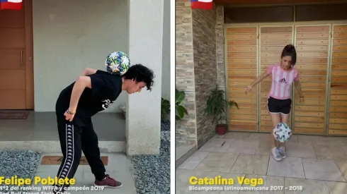 Felipe Poblete y Catalina Vega se lucen en esta promoción del Red Bull Street Style para toda latinoamérica.