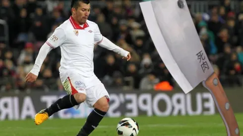 Gary Medel jugó tres temporadas con el Sevilla, su primera estación en Europa